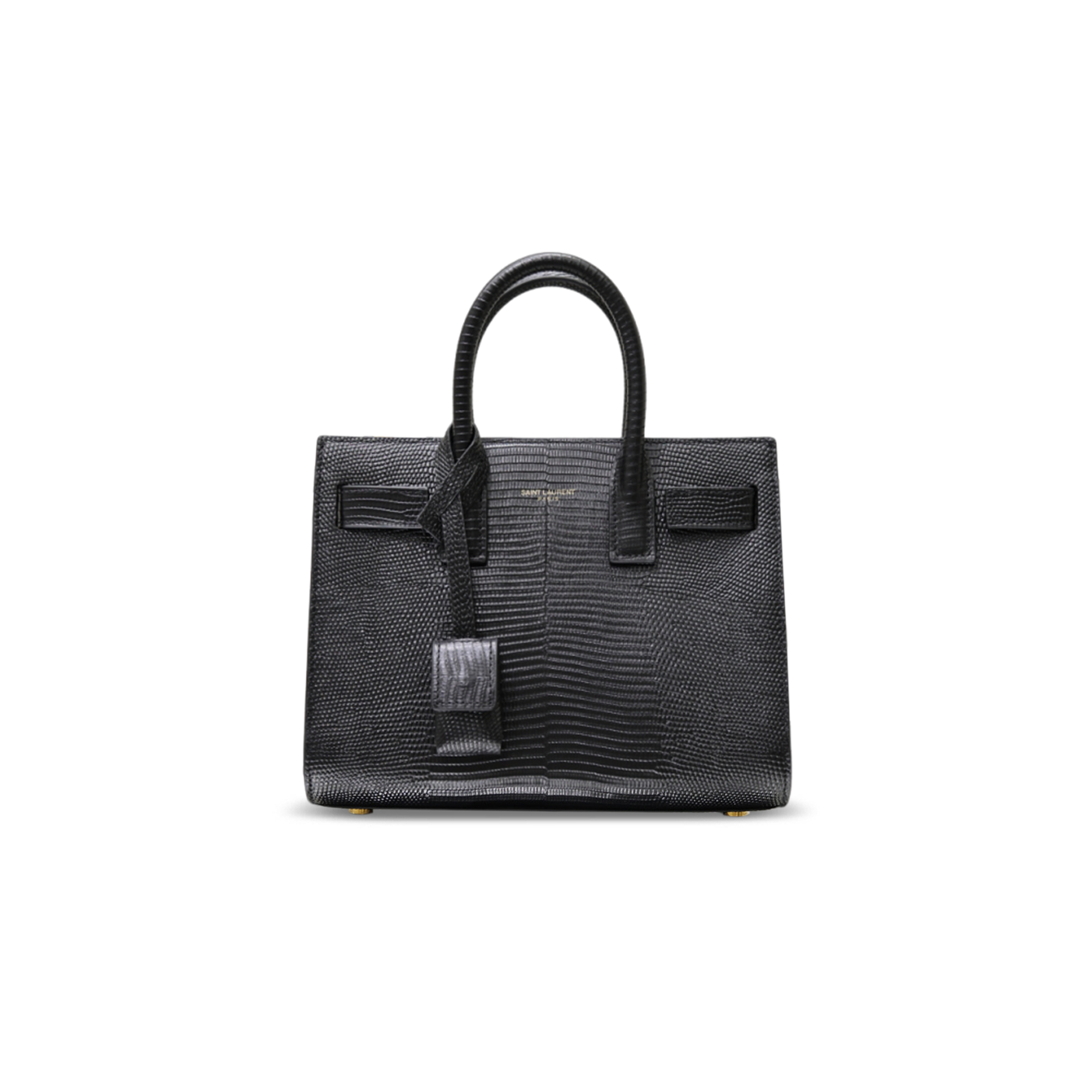YSL SAC DE JOUR IN LIZARD-EMBOSSED LEATHER - NANO 717440 (22*18*10.5cm)